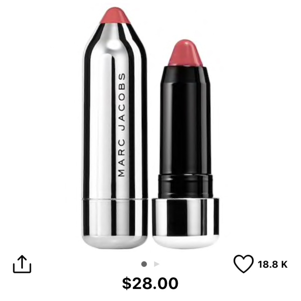 Marc Jacobs Kiss Pop Heartbreaker pink coral NIB